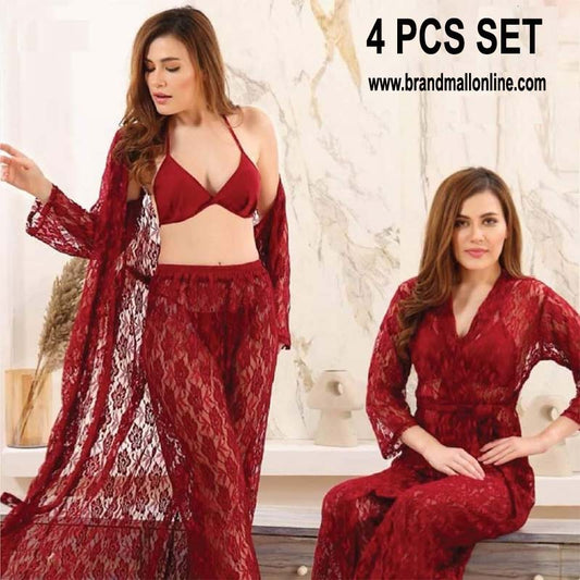 Ladies Long Bridal Nighty