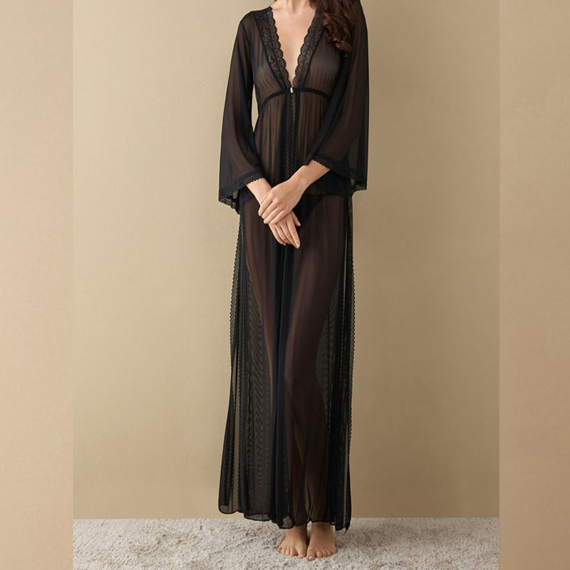 LONG NET TRANSPARENT NIGHTY