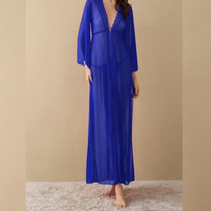 LONG NET TRANSPARENT NIGHTY