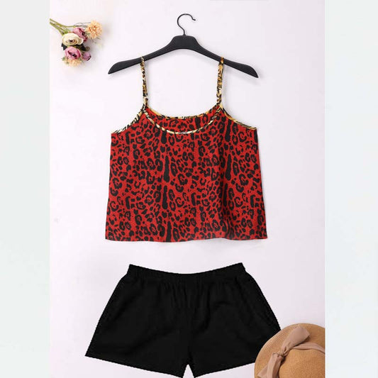 Ladies Printed Cami set Code 1215