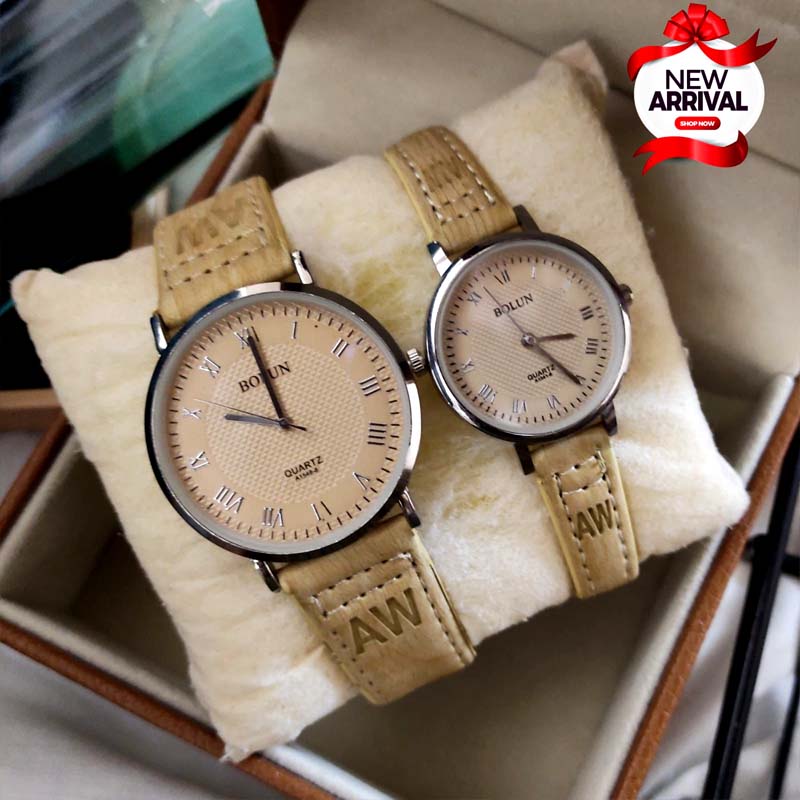 Leather strap watches