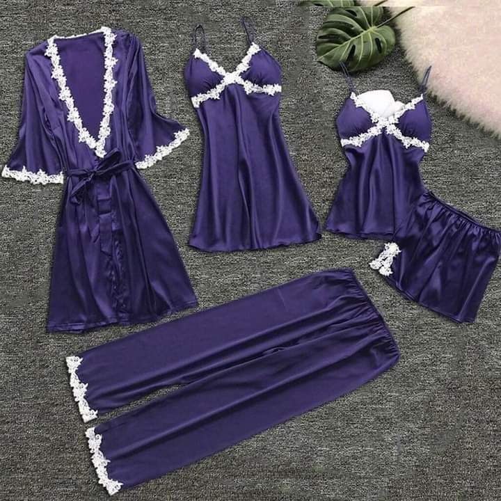 Designer 5 Piece Night Dresses
