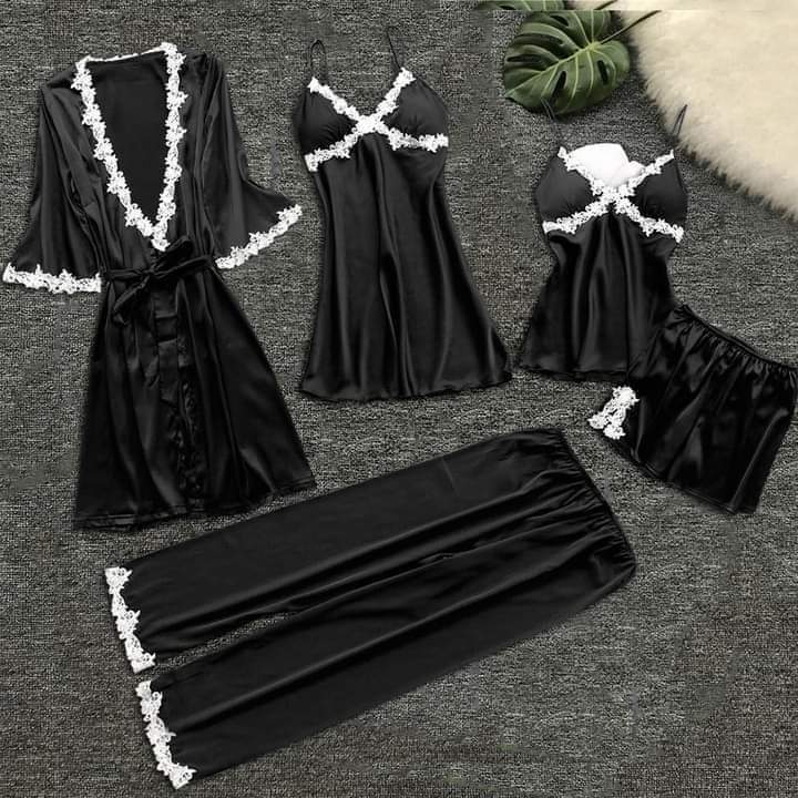 Designer 5 Piece Night Dresses