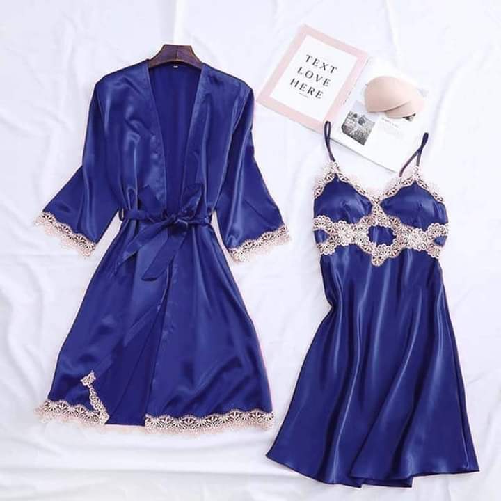 2 Piece Cross Night Dresses