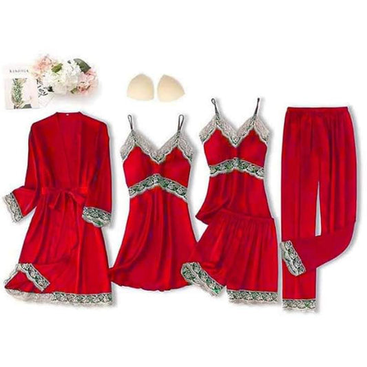 5 Piece Designer Night Dresses