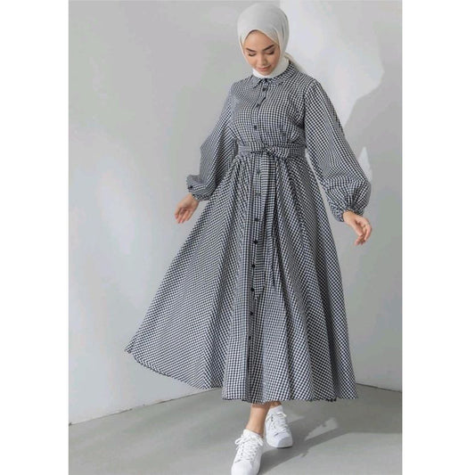 Ladies checkered Frock