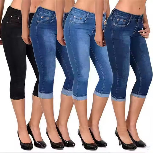 Denim Ladies Capri