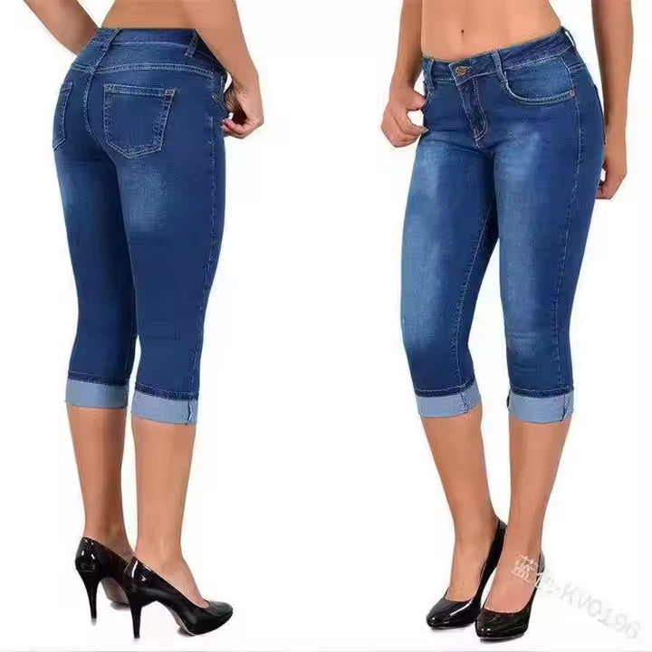 Denim Ladies Capri