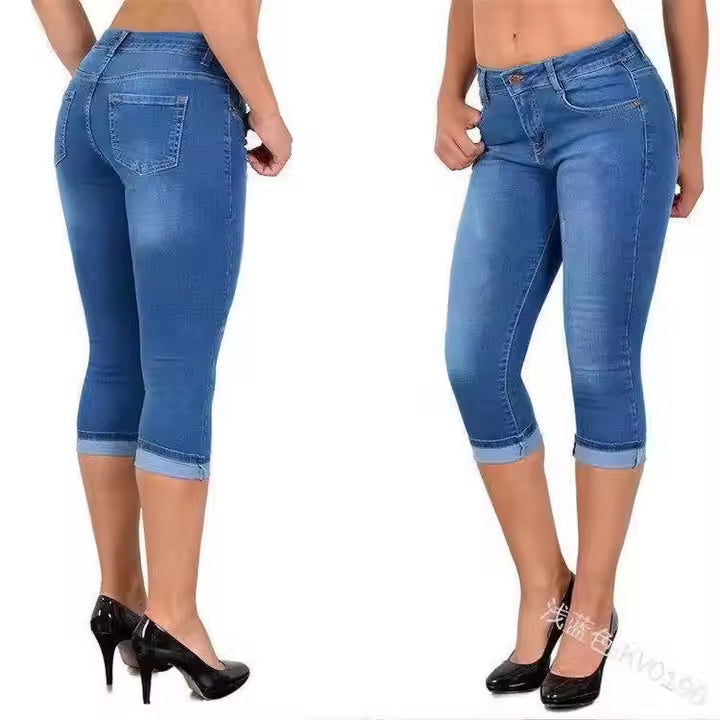 Denim Ladies Capri