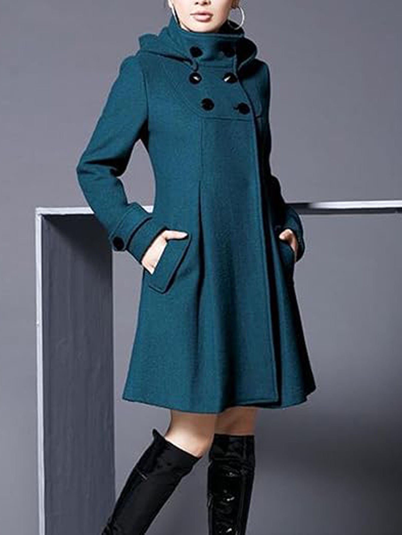 Ladies winter Vintage Long  coat