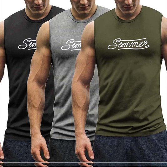 2 Mens Summer Gym Sandos