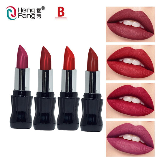 Heng Fang 4pcs Matte Cola Coca Lipstick