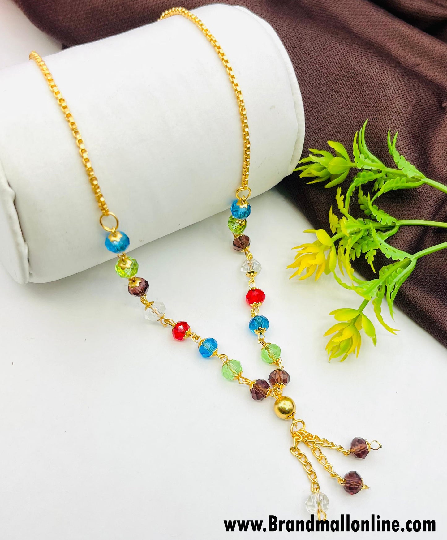 Gold Plated Indian  Mala For Kids