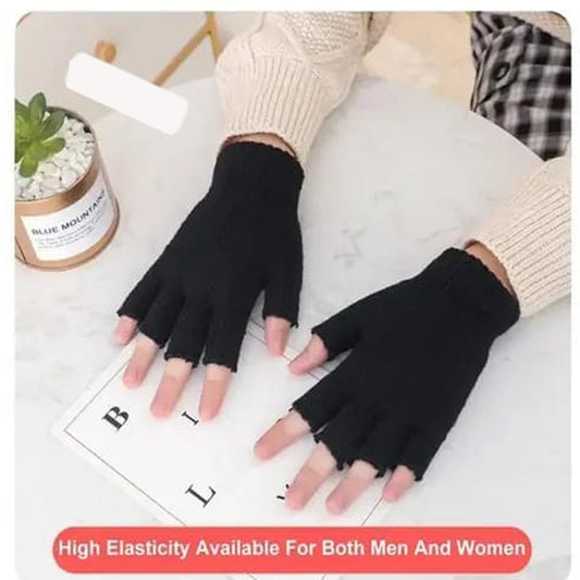 Pair of fingerless unisex Gloves