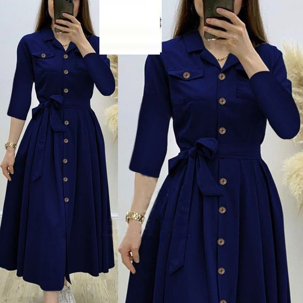 Ladies Button Frock