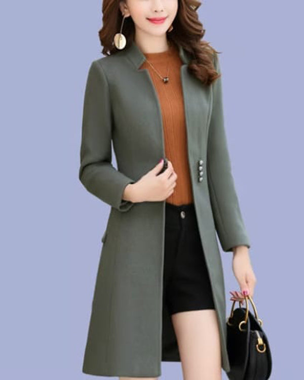 Long Fleece Coat