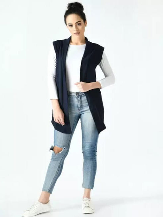 Ladies Trending sleeveless shrug