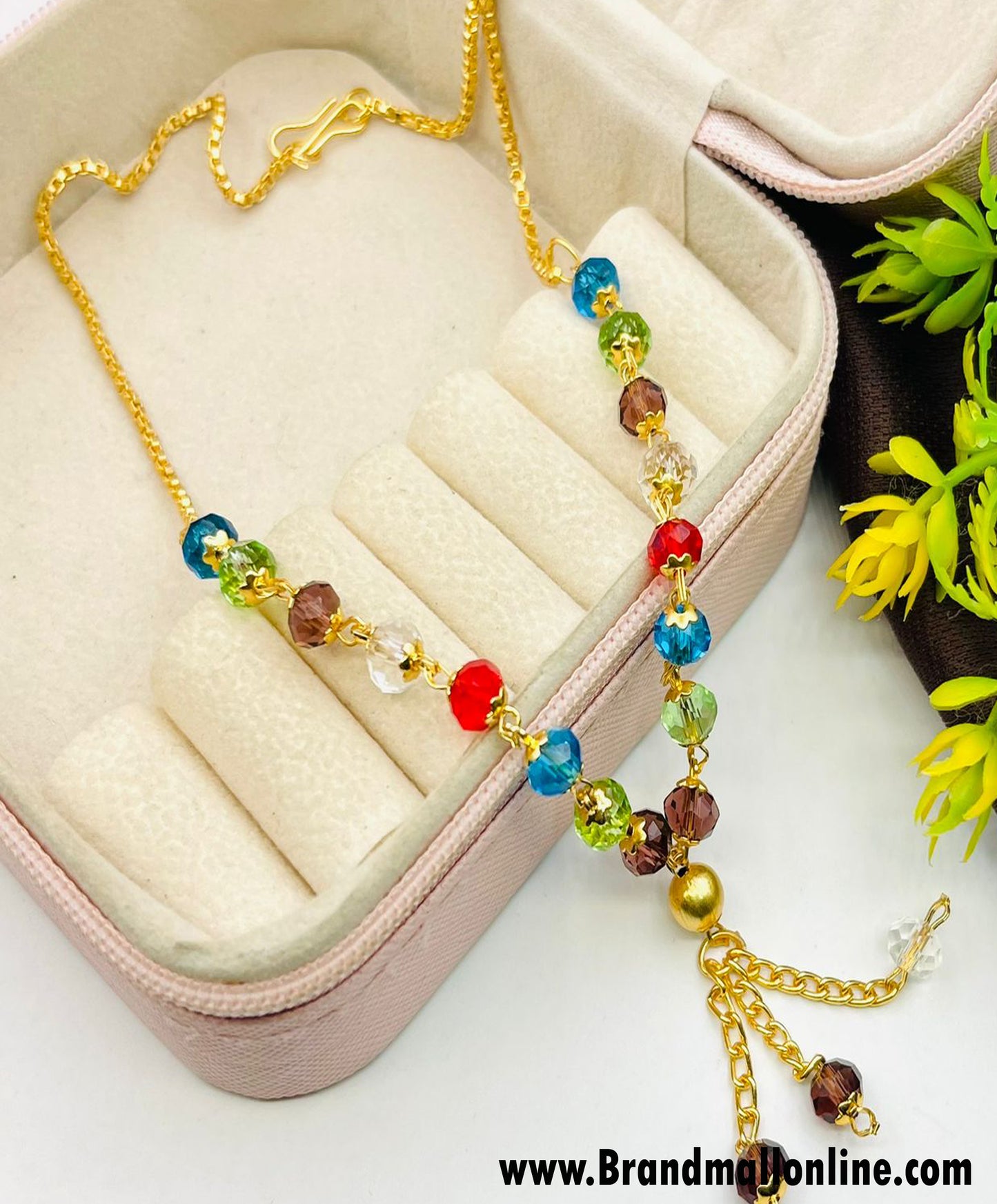 Gold Plated Indian  Mala For Kids