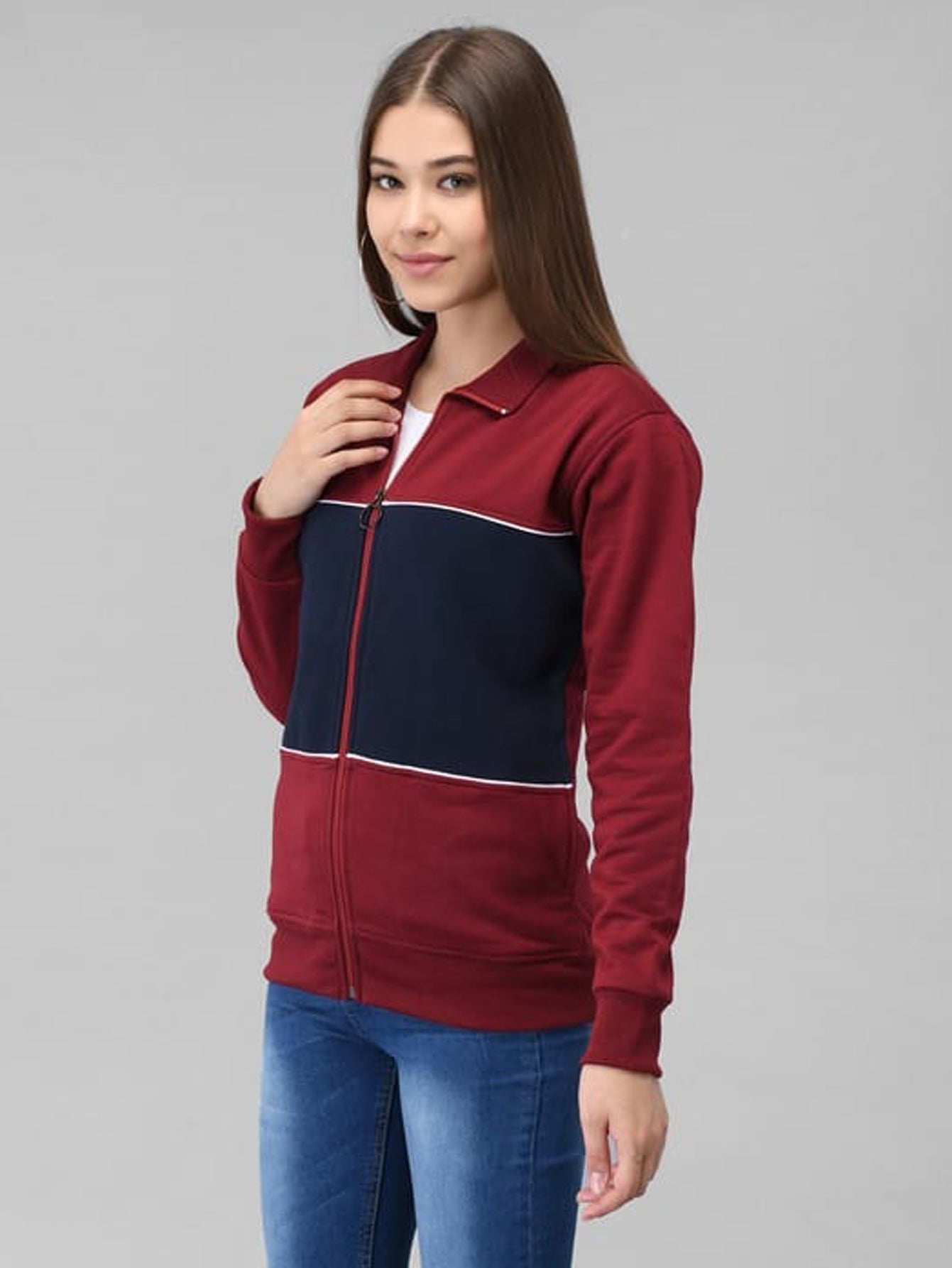 Urban Pannel Zipper Hoodies