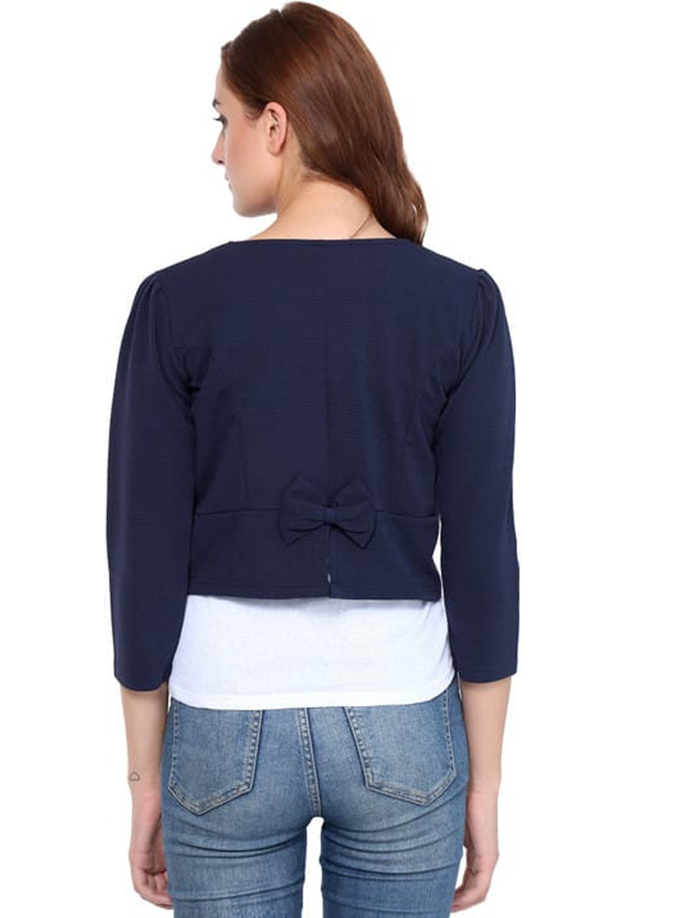 Ladies Crop Casual Jacket